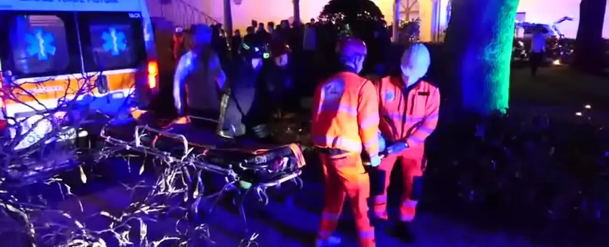 30 heridos en una boda en Italia al derrumbarse el techo de histórico convento