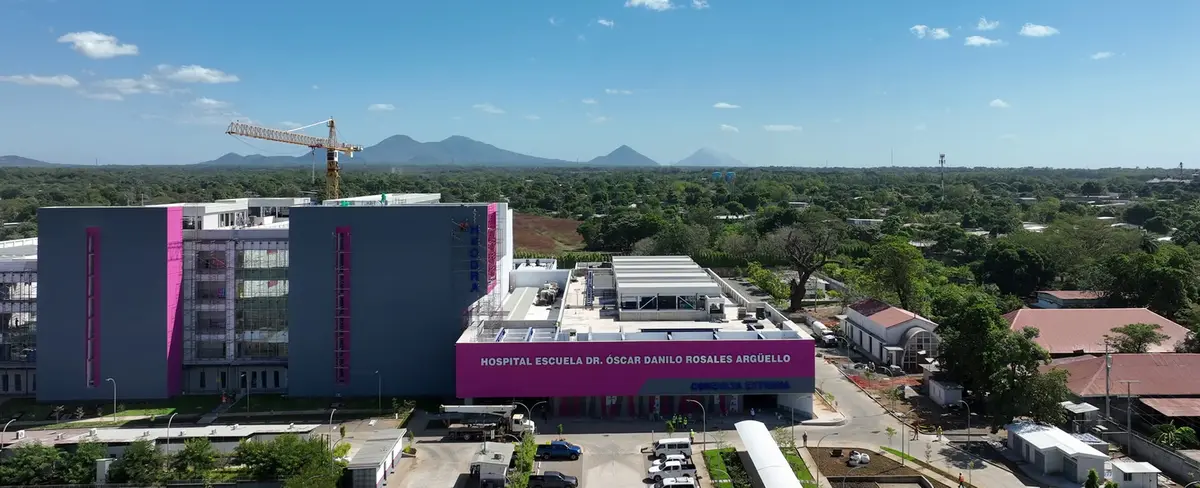 Avanza construcción del Hospital Escuela Dr. Óscar Danilo Rosales