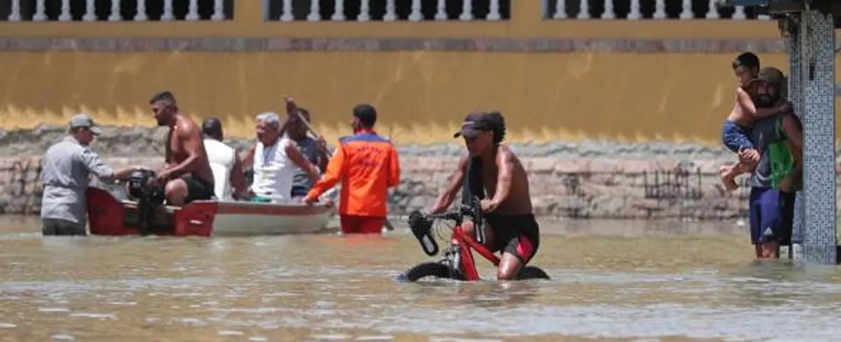 En estado de emergencia 9 mil damnificados en Río de Janeiro por intensas lluvias