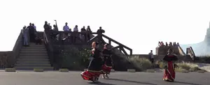 Familias asombradas con la belleza natural del imponente y majestuoso Volcán Masaya