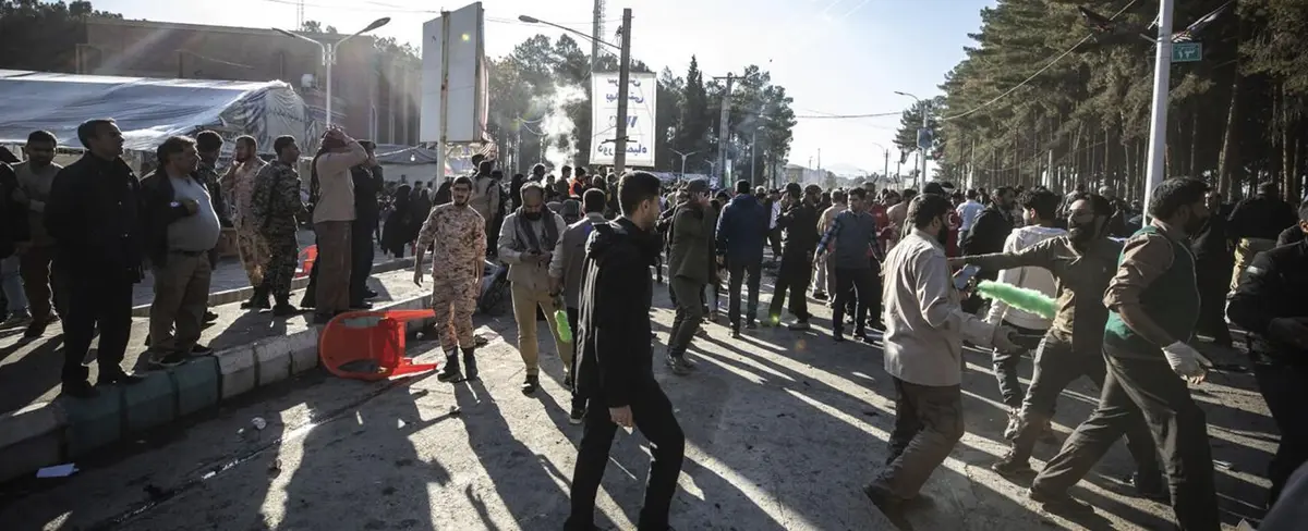 Más de 100 muertos en explosiones cerca de la tumba del general iraní Soleimani