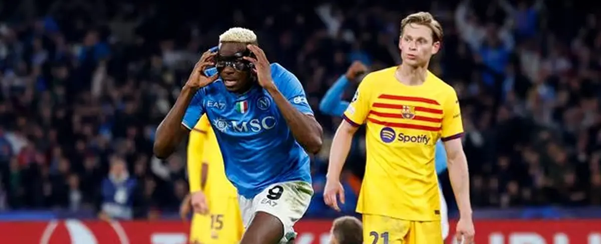 Barcelona empata (1-1) ante el Nápoles en los octavos de la Champions
