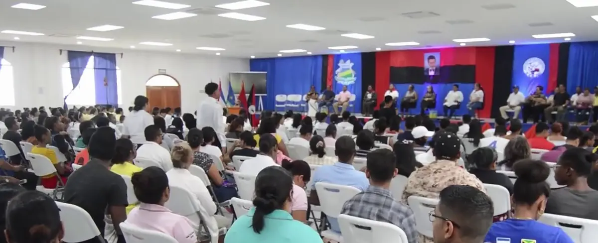Encuentro con candidatos a concejales en el Caribe Sur en homenaje al General Sandino