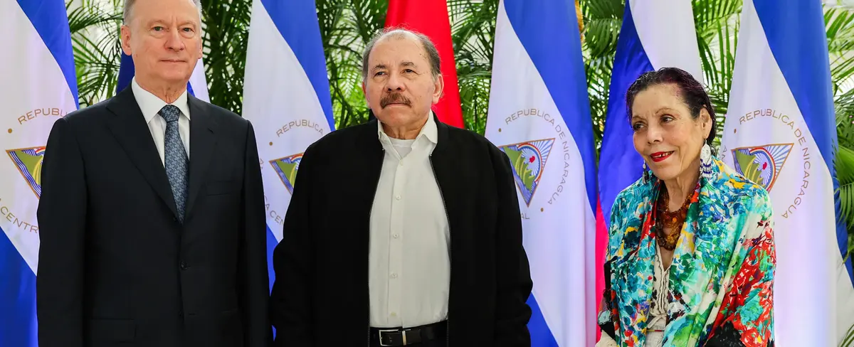 Presidente de Nicaragua sostiene reunión especial con el General Nikolai Patrushev