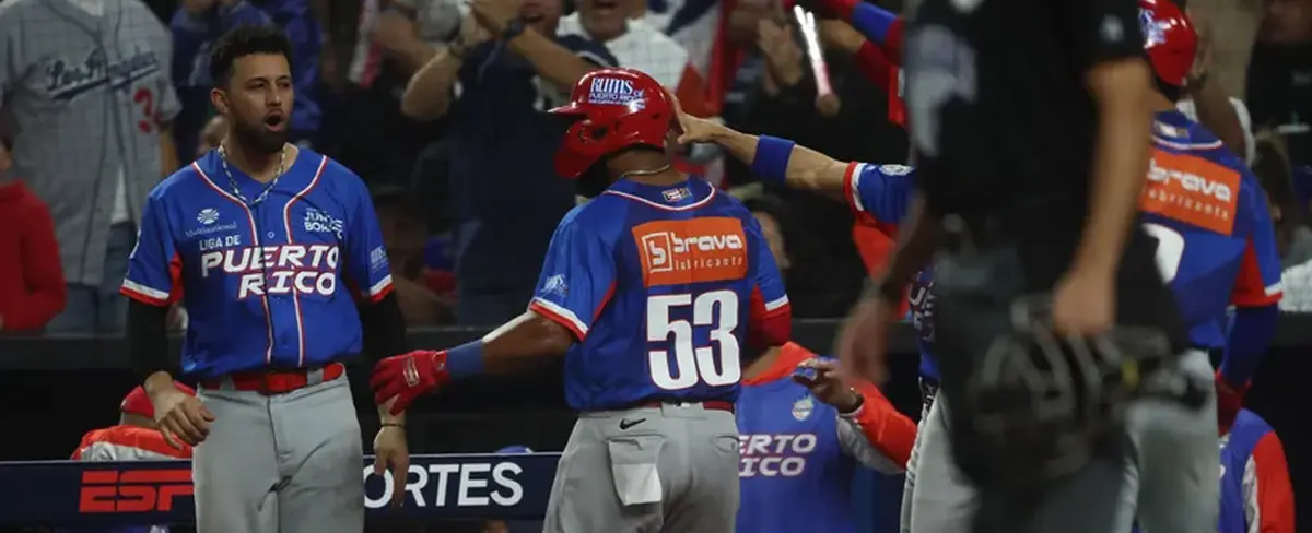 Puerto Rico blanquea (2-0) a México en la Serie del Caribe