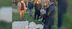 Venezuela condena vandalismo contra estatua de Bolívar en Roma