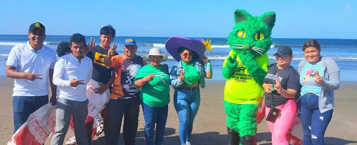 Nagarote realiza el lanzamiento de la “Playa Más Limpia y Bonita”