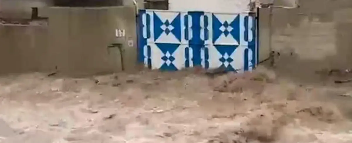Intensas lluvias convierten las carreteras en ríos en Emiratos Árabes Unidos