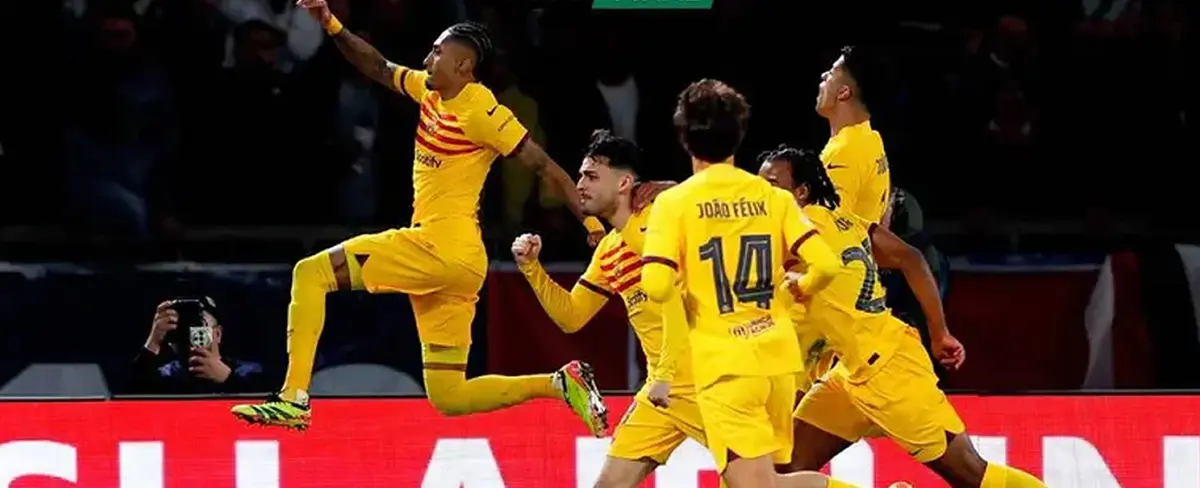 Barca derrota al PSG con 2 goles del brasileño Rafinha