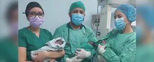 Exitoso nacimiento de trillizos en el hospital Bertha Calderón