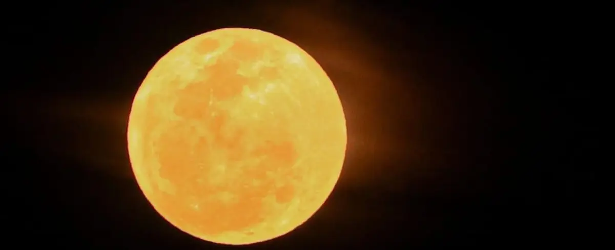 Luna Rosa 2024 vista desde Nicaragua