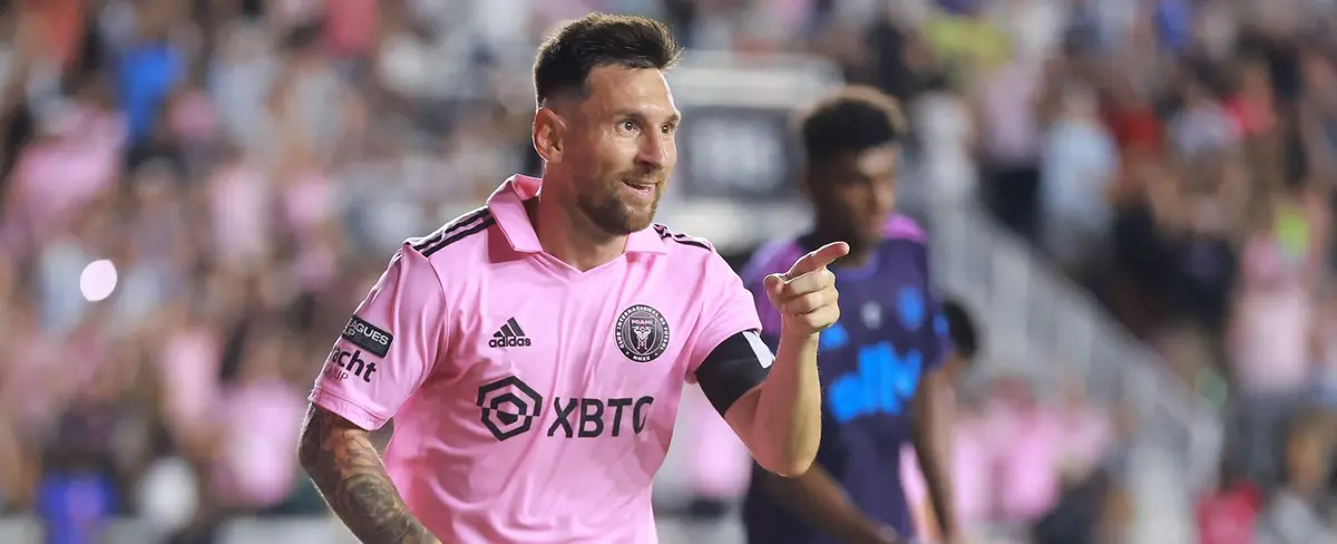 Messi lidera goleada del Inter de Miami ante el New England