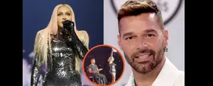 Ricky Martin sorprende al aparecer en concierto de Madonna