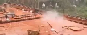 VIDEO: potente granizo arrasa con todo en China