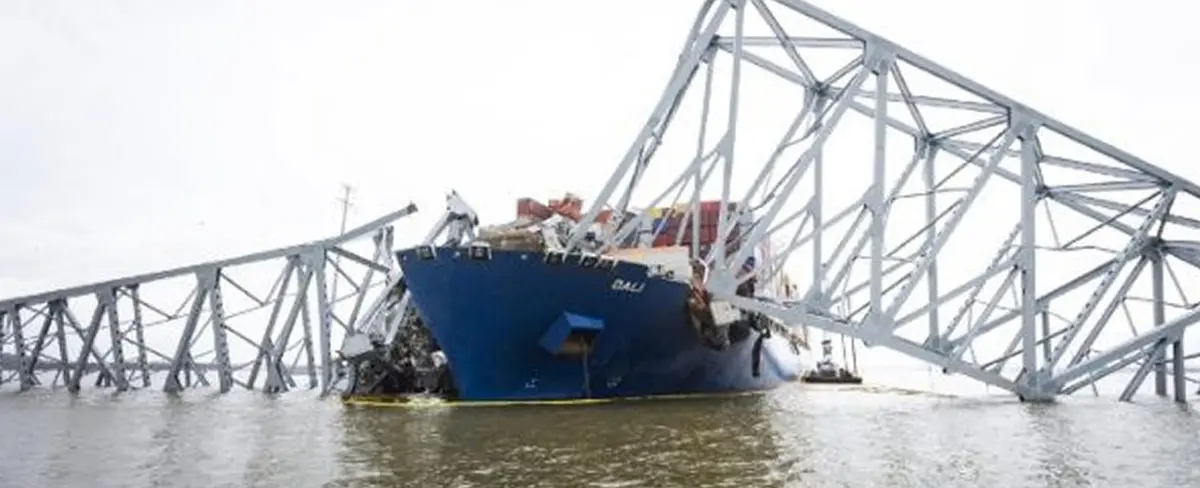 Encuentra cuerpo de una de las víctimas tras el colapso del puente de Baltimore