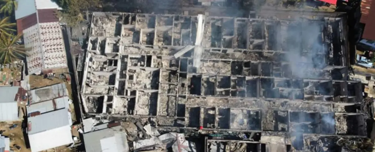 Honduras declara emergencia sanitaria por devastador incendio en un hospital