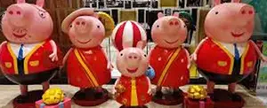Parque temático de Peppa Pig más grande del mundo se inaugurará en Shanghai