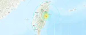 Terremoto de magnitud 6,1 sacude la isla de Taiwán