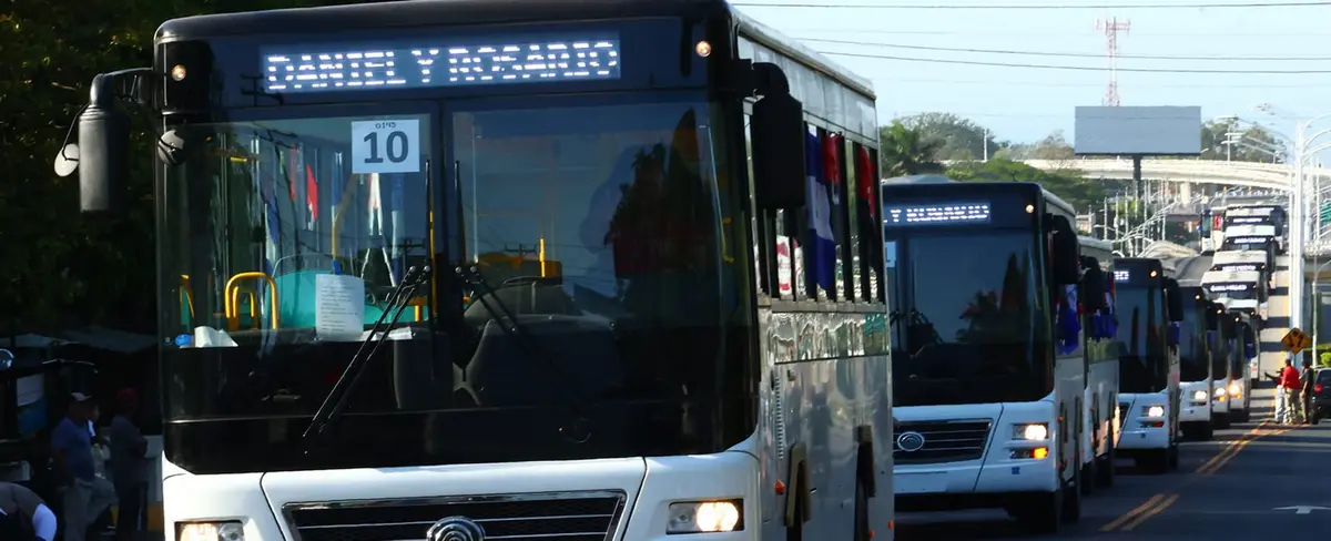 Nuevas unidades de transporte colectivo y público se entregarán en Managua