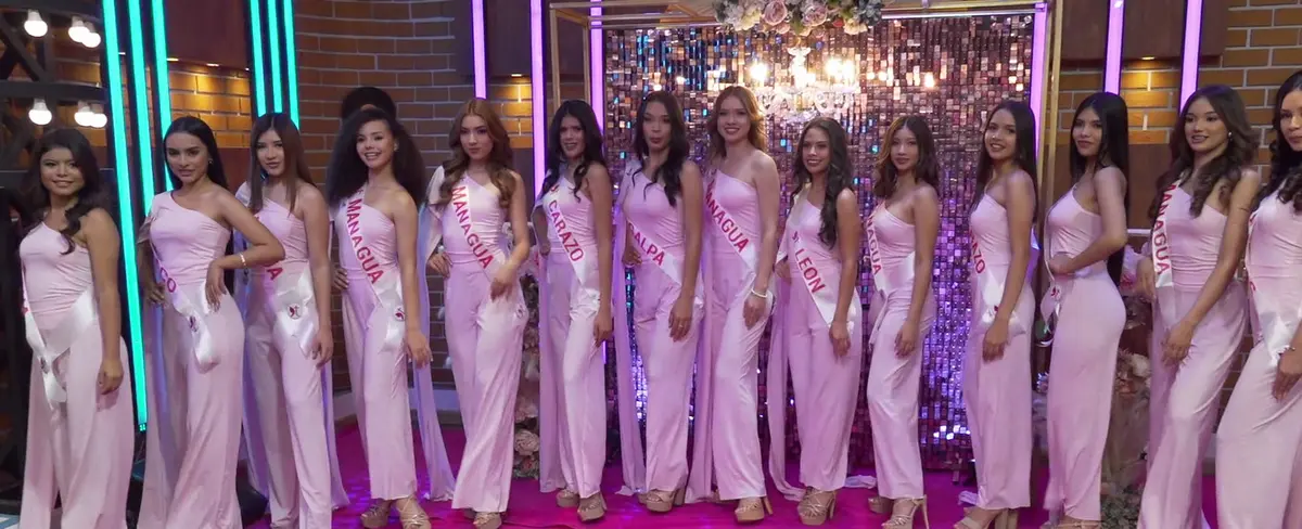 Presentan oficialmente a candidatas a Miss Teen Nicaragua 2024