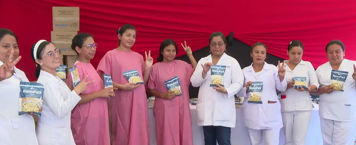 Fundación Samaria dona arroz fortificado a casas maternas de Nicaragua