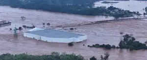 Colapsa represa al sur de Brasil por causa de las torrenciales lluvias