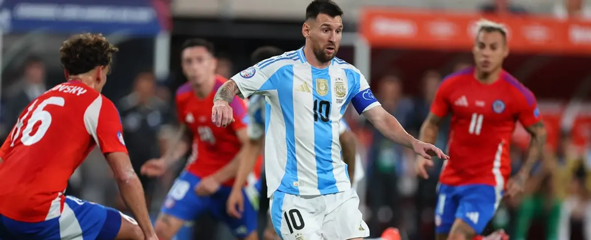 Argentina es el primer clasificado a Cuartos de la Copa América tras vencer a Chile