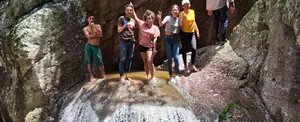 Una aventura desafiante vivieron jóvenes en el cañón Los Cerros Pegados