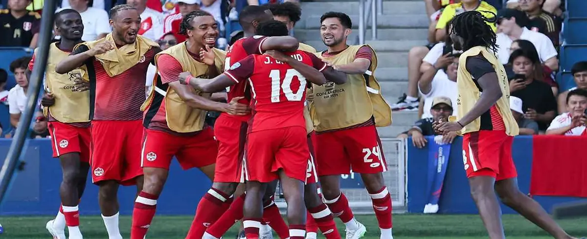 Canadá vence a Perú con un golazo en la Copa América