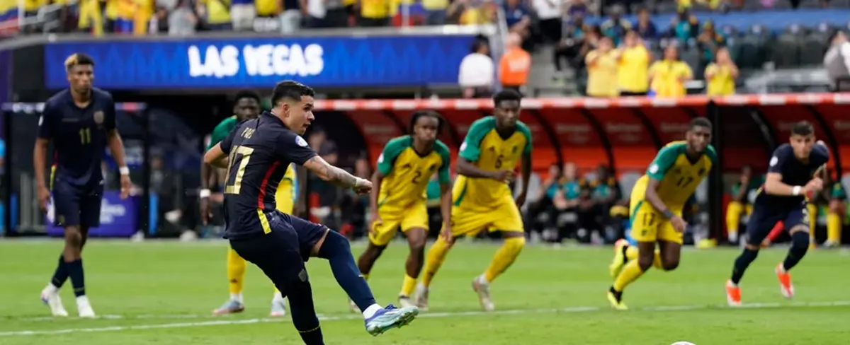 Ecuador doblegó a 3-1 a Jamaica en la Copa América