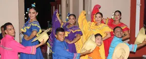 Encuentro folklórico entre Nicaragua y Colombia