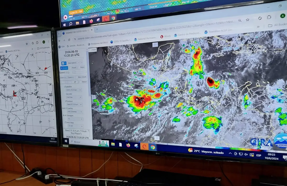 INETER: Tres ondas tropicales ingresarán al territorio nacional