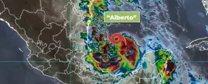 Mueren tres menores de edad en México por intensas lluvias de la tormenta Alberto
