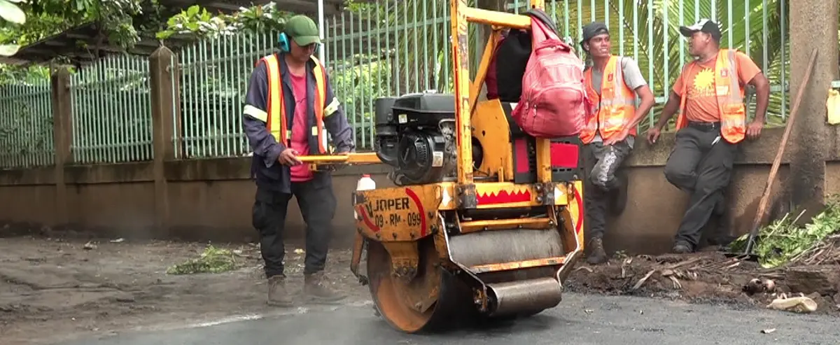 Avanza el programa de Calles para el Pueblo en San Antonio Sur, Distrito V de Managua