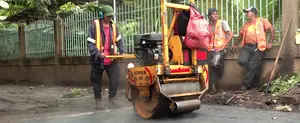 Avanza el programa de Calles para el Pueblo en San Antonio Sur, Distrito V de Managua