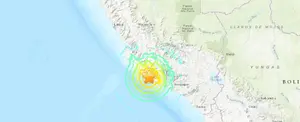 Sismo de magnitud 7,0 activa alerta de tsunami en el sur de Perú