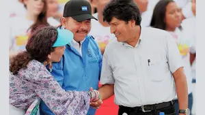 Evo Morales saluda a Nicaragua por el 45º aniversario del triunfo