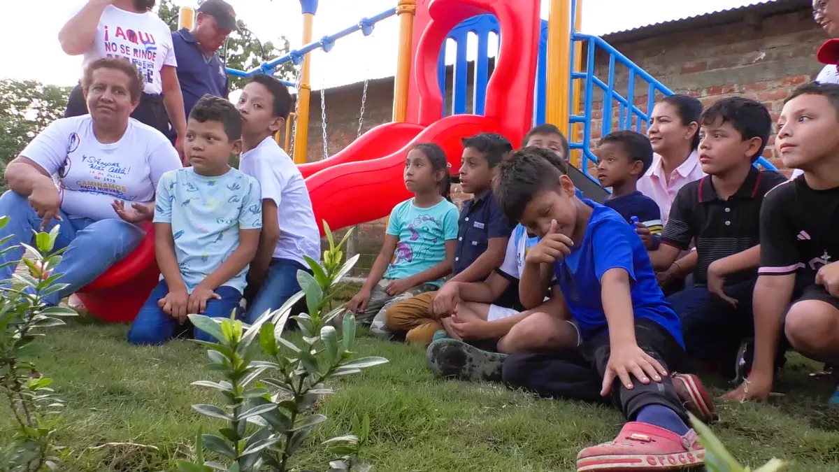 Inauguración del parque de Apataco y polideportivo en San Jorge