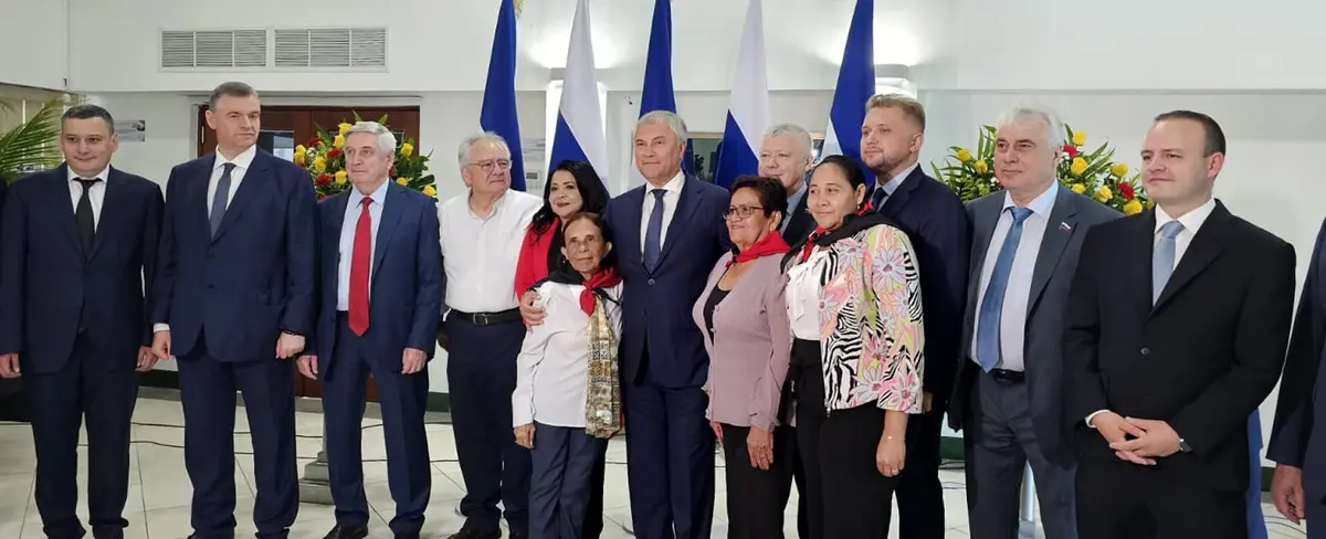 La relacion Rusia - Nicaragua se consolida en la Asamblea Nacional