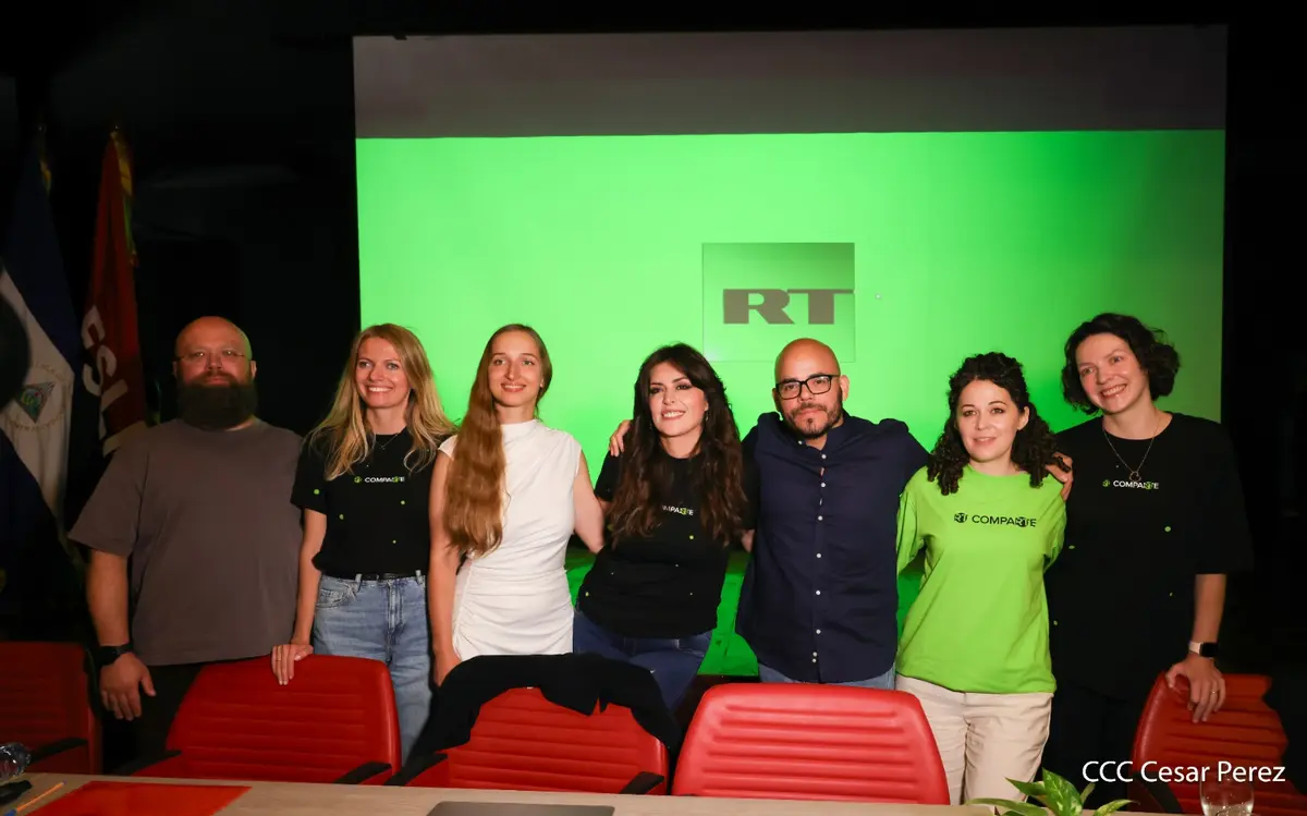 Comunicadores Sandinistas participan en encuentro con RT en Español