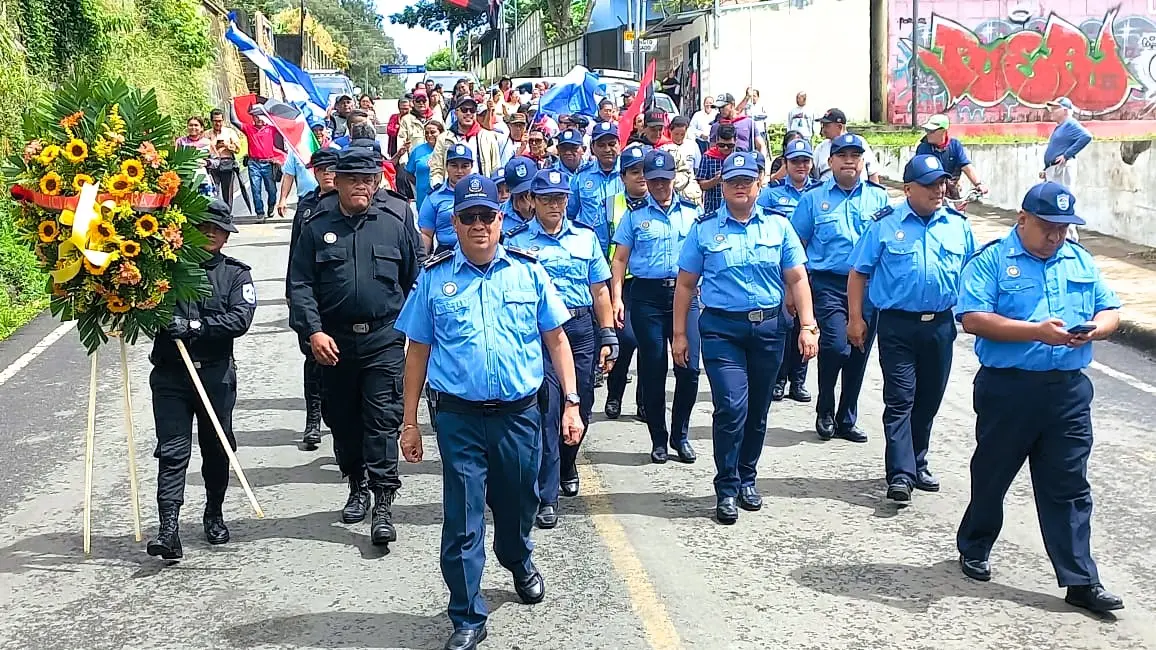Carazo: Rinden homenaje al Comisionado General Luis Emilio