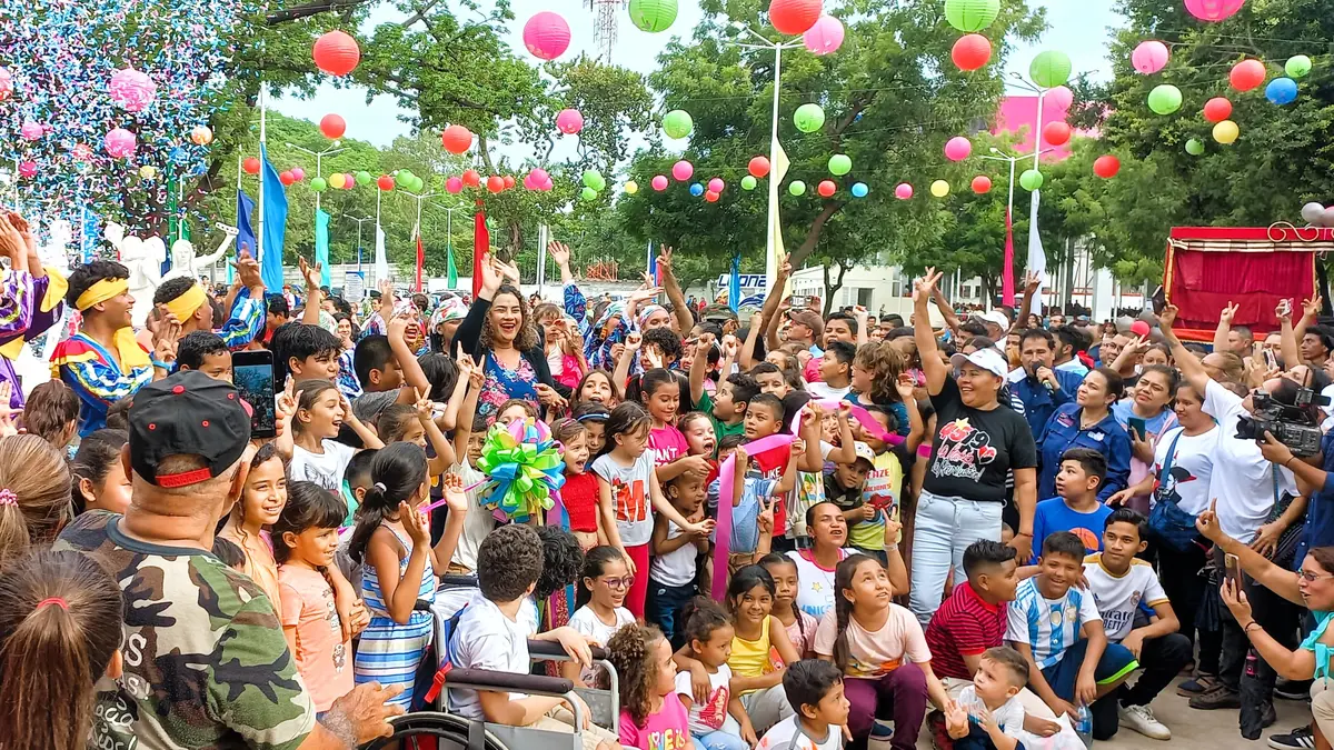 Managua celebra Día de la Alegría con la inauguración del parque Las Piedrecitas
