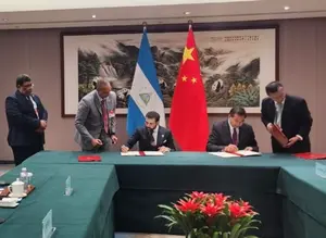 Nicaragua y China firman acuerdos de colaboración entre ambas naciones