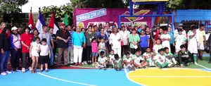 La alcaldía de Masaya inaugura una serie de canchas destinadas al pueblo
