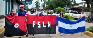 Bluefields marcha en memoria de estudiantes caídos en León