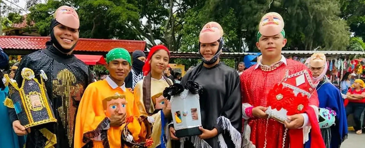 Celebran procesión de las fiestas de Santiago Apóstol en Jinotepe