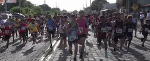 Realizan tradicional carrera internacional de Atletismo 'El Repliegue'