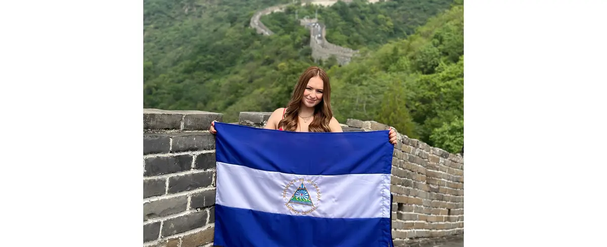 Francelyz Sandoval participa en el campamento "China in my camera" en Beijing