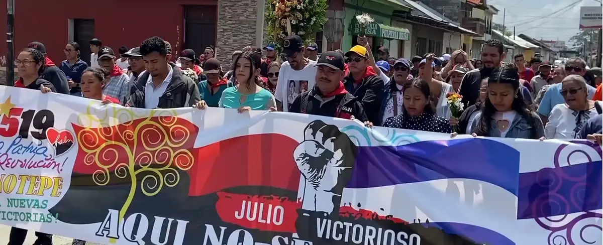 Celebran 45 años de liberación de San Marcos y Jinotepe