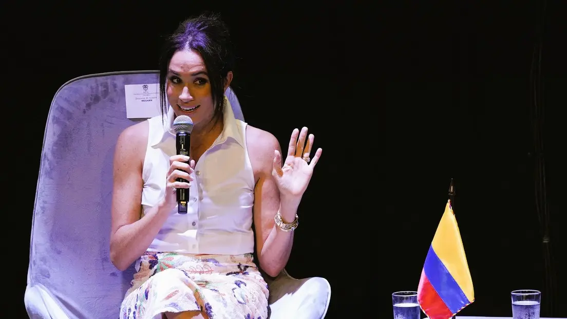 Meghan Markle impresiona al público de Colombia con su discurso en español
